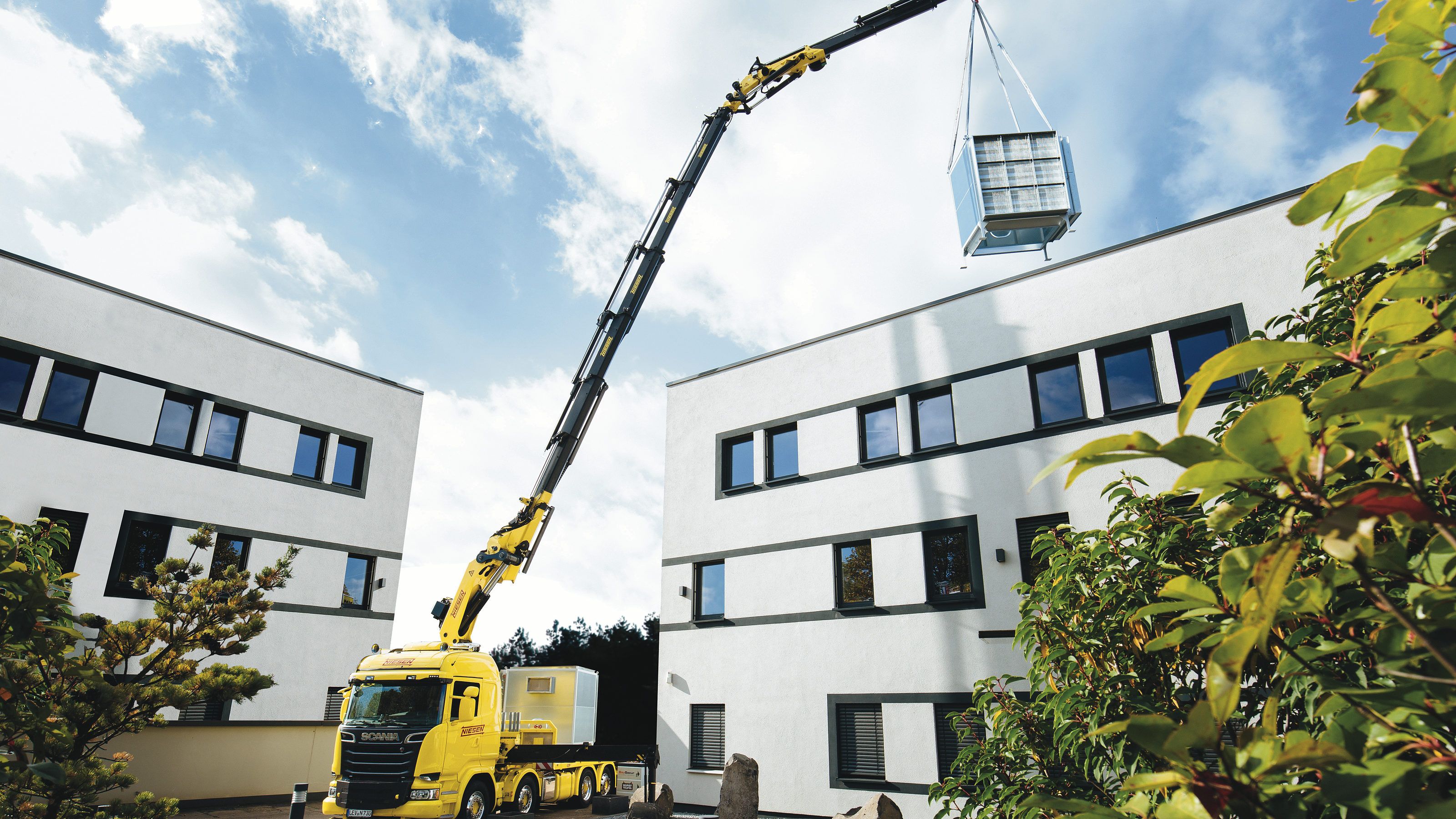 Kraneinsatz bueroumzug