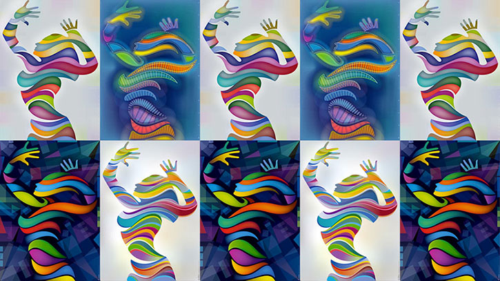 Bildausstellung - Kunst von Bernd Wachtmeister in der Spedition NIESEN