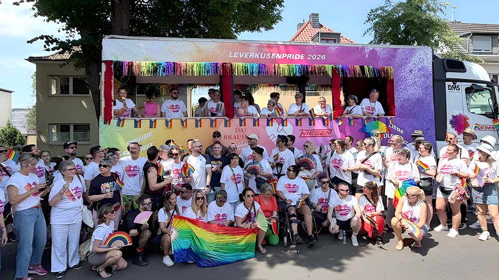 LeverkusenPride. NIESEN setzt erneut ein Zeichen für Vielfalt