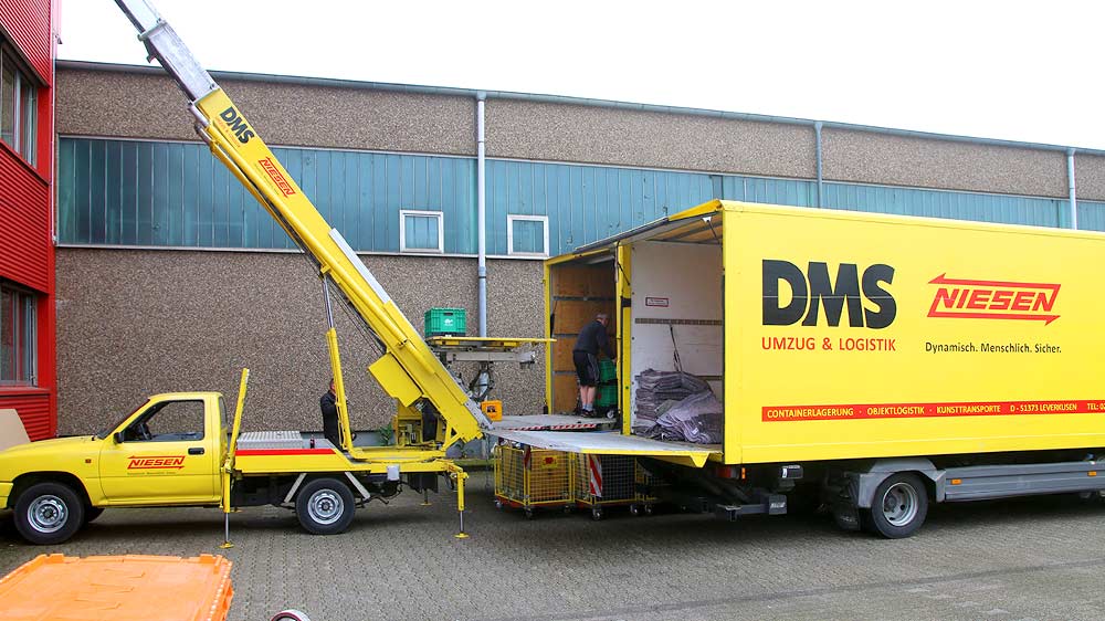 Durch effizientes Equipment zügig ans Ziel: Logistiker NIESEN zieht Logistiker Emons um