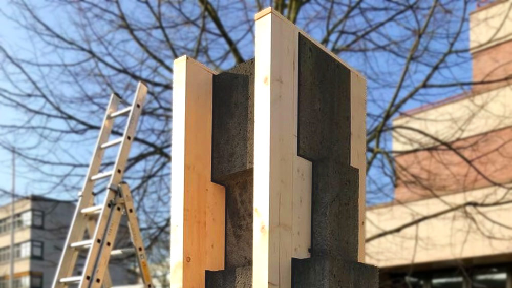 »Große Steinskulptur« von Hans Steinbrecher reist von Bochum nach Hannover