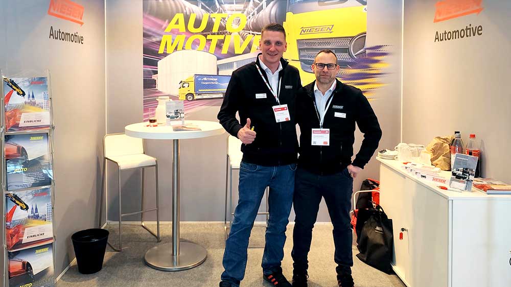 NIESEN zeigt Automotive-Kompetenz auf der »Flotte!« in Düsseldorf
