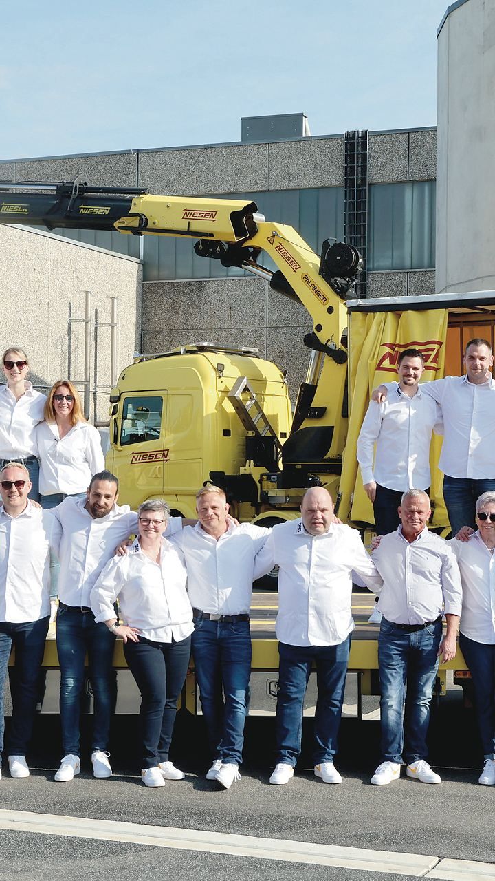 Niesen team gruppenfoto