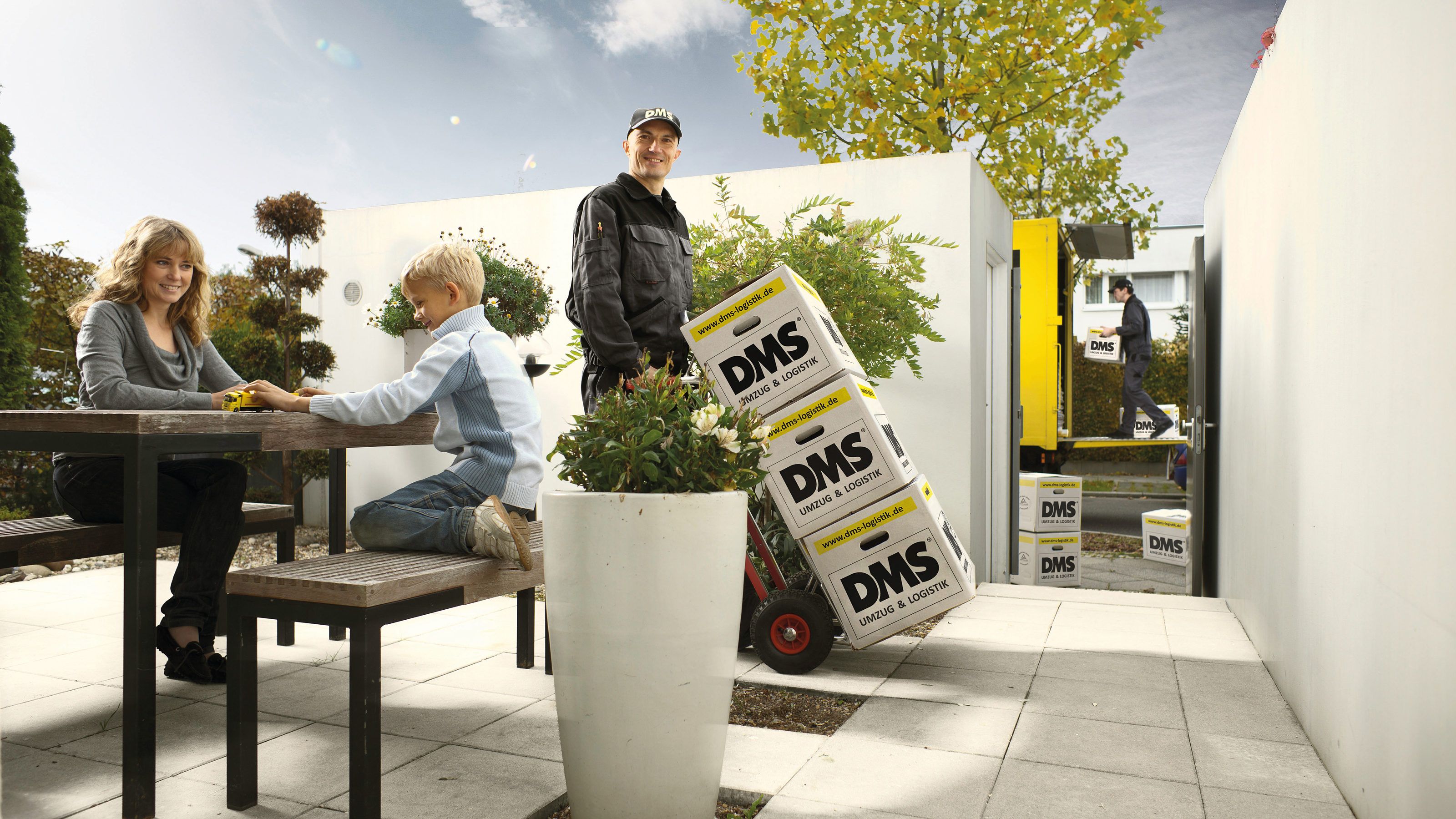 Privatumzug premium terrasse