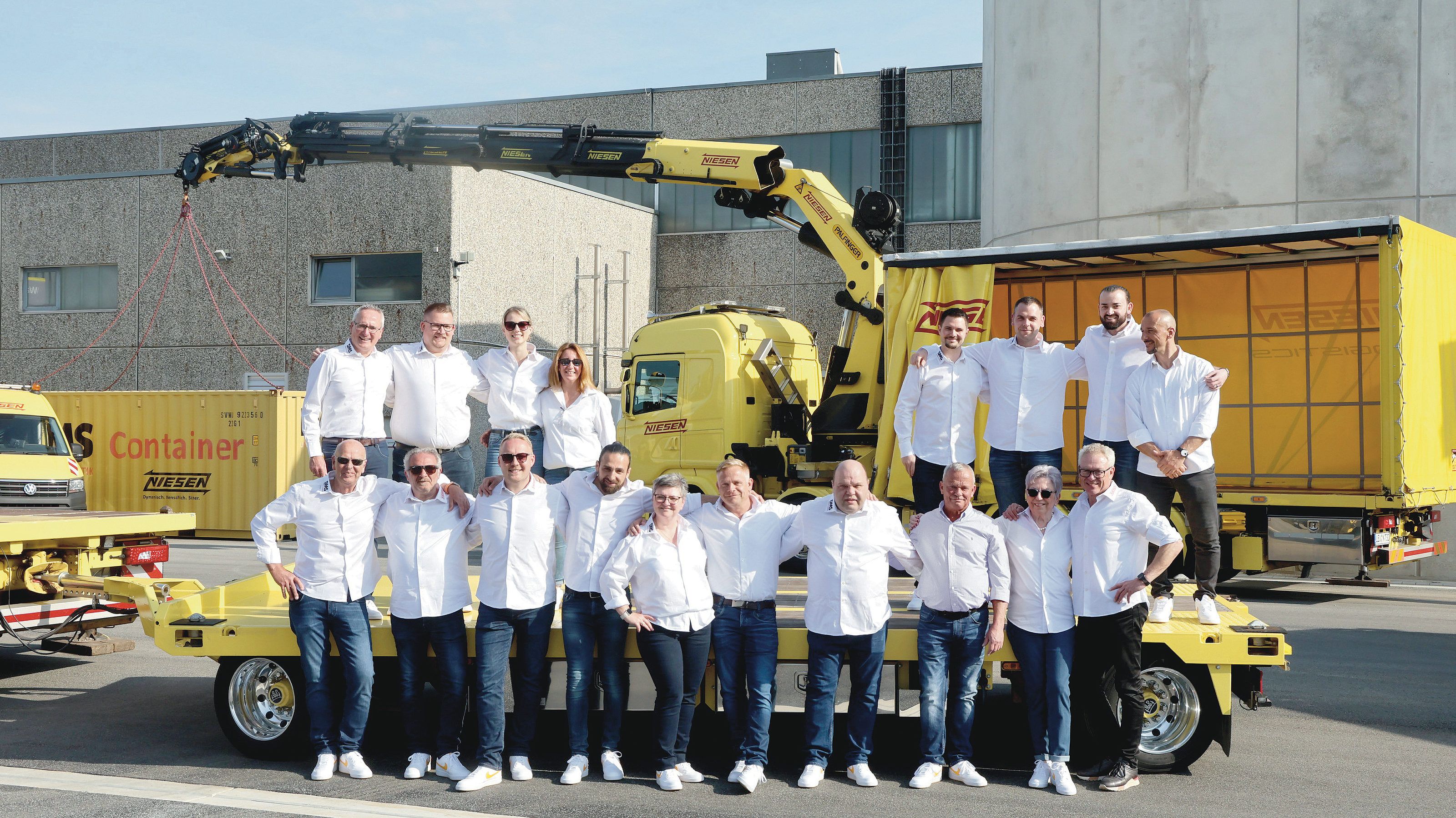 Niesen team gruppenfoto